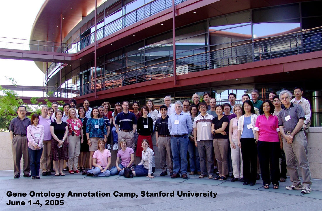 Photo of GO group at the 2005 GO Annotation Camp