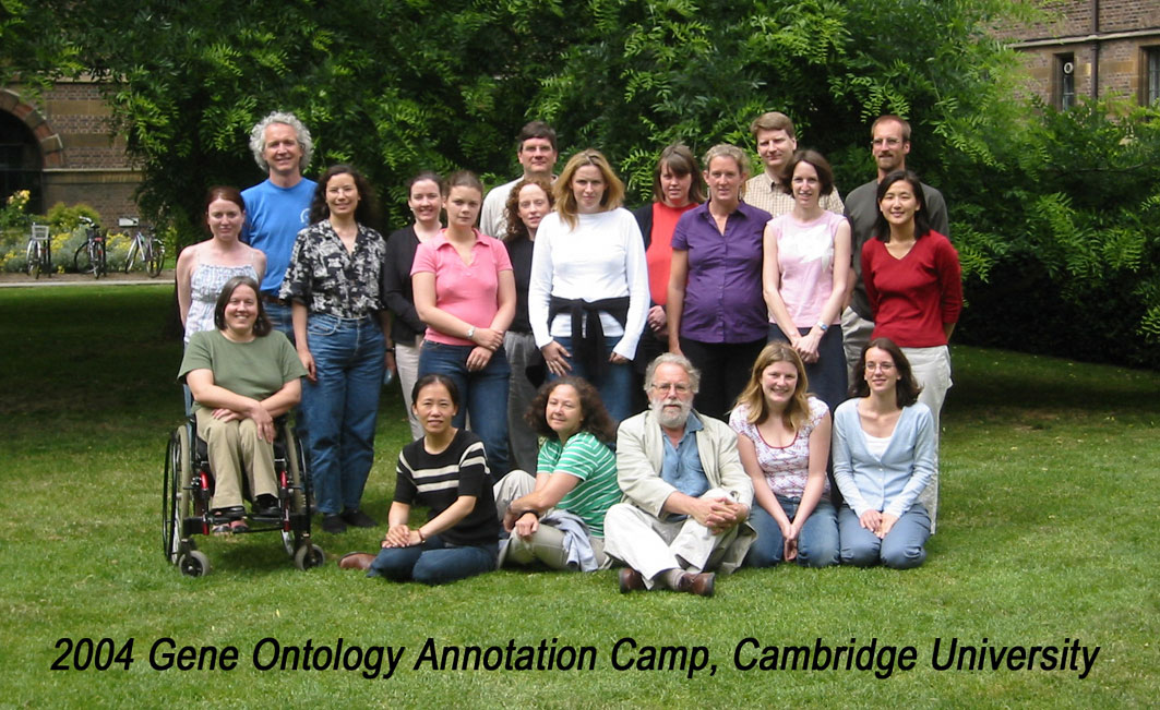 Photo of GO group at the 2004 GO Annotation Camp